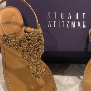 Stuart Weitzman Sugar Baby Sandals Size 8